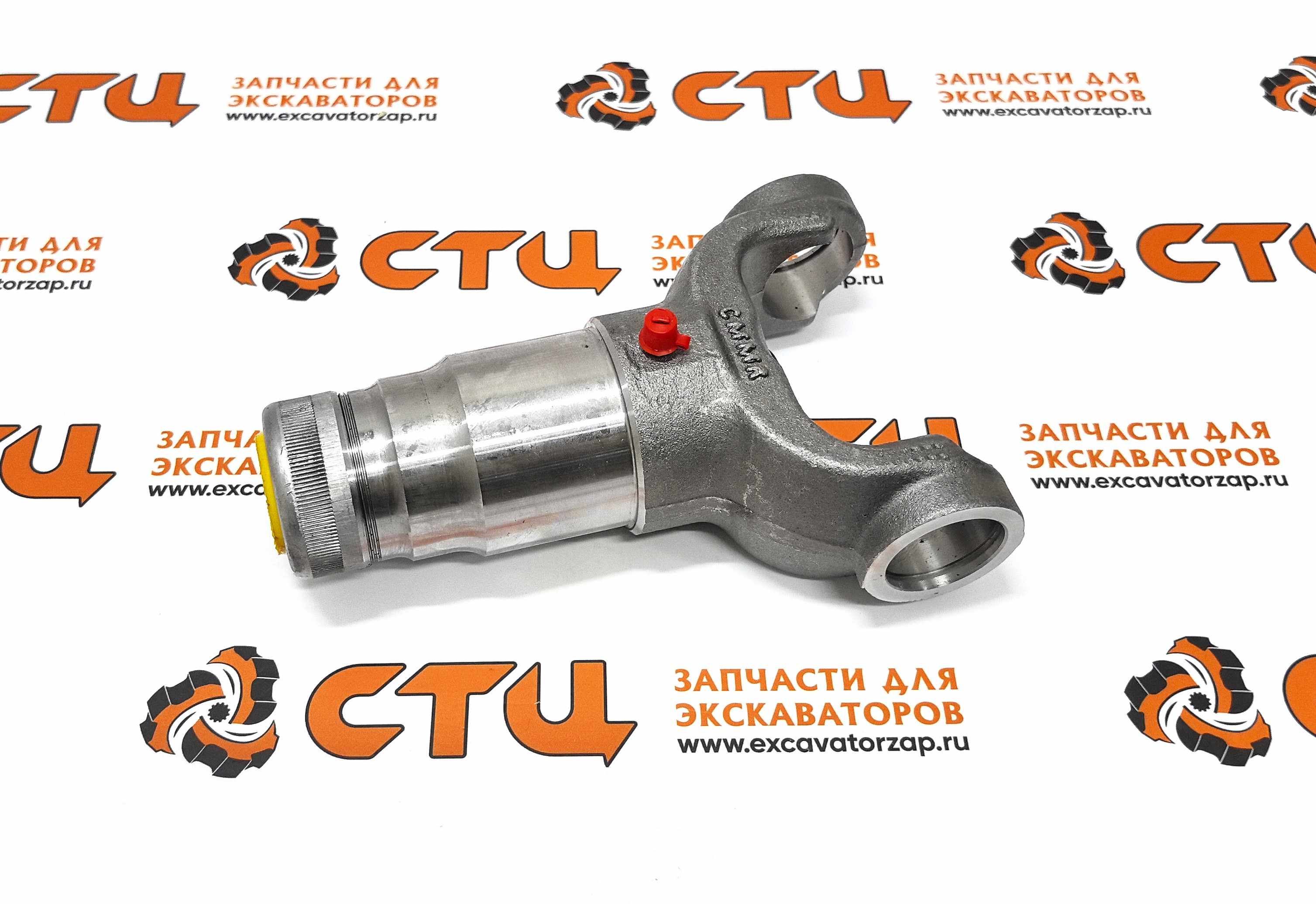 Вилка (хвостовик) для карданного вала переднего 42N-20-11102 (ТУРЦИЯ) экскаватора погрузчика Komatsu WB91, WB93