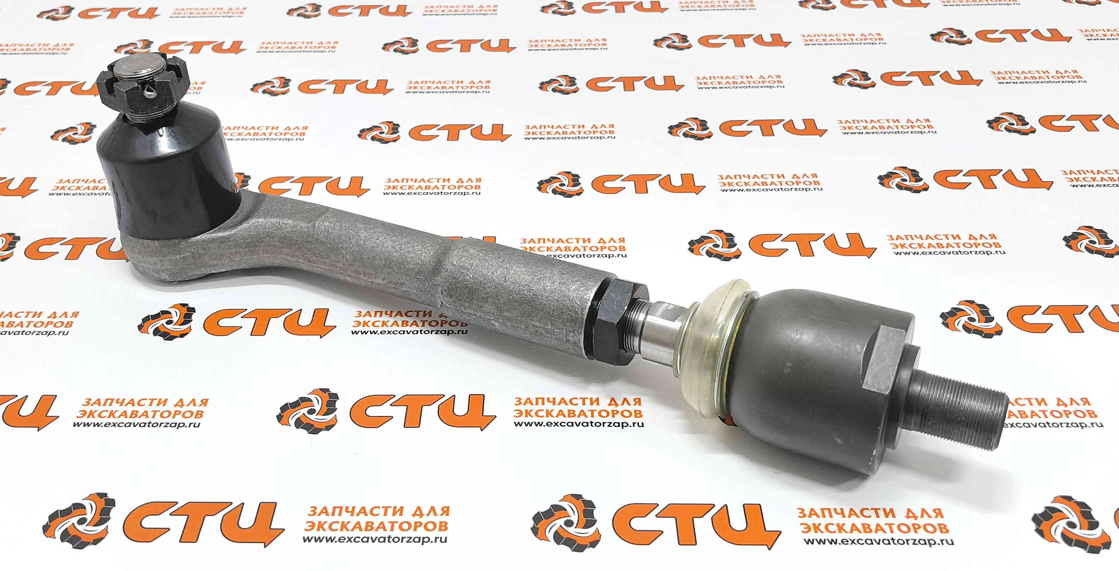 Рулевая тяга К9004062 правая в сборе переднего моста экскаватора Doosan