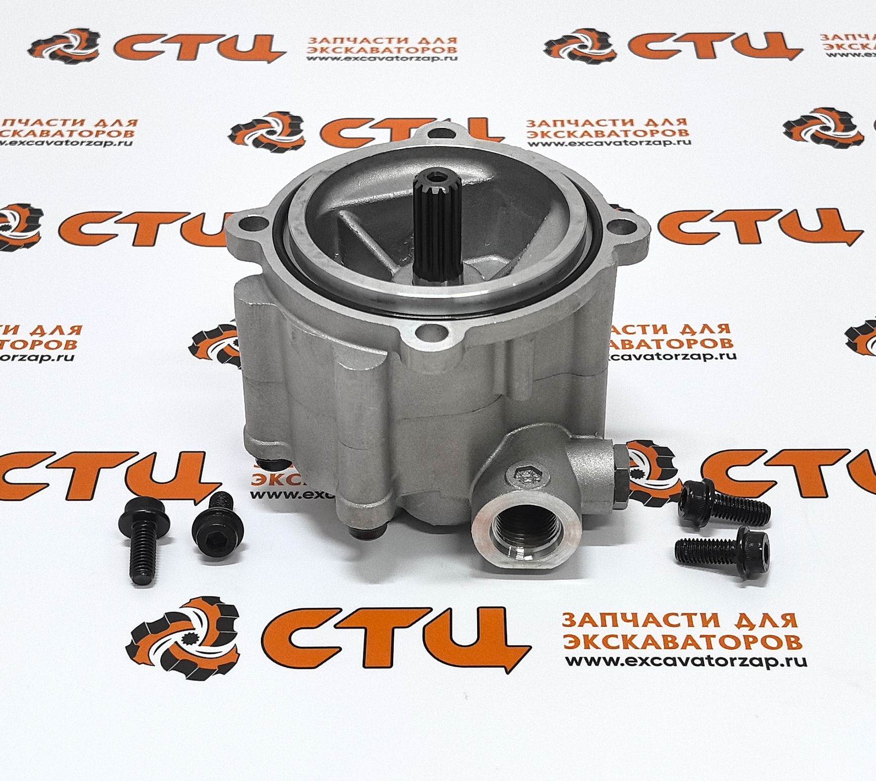 Насос шестеренчатый 2902440-1666A экскаватора HYUNDAI