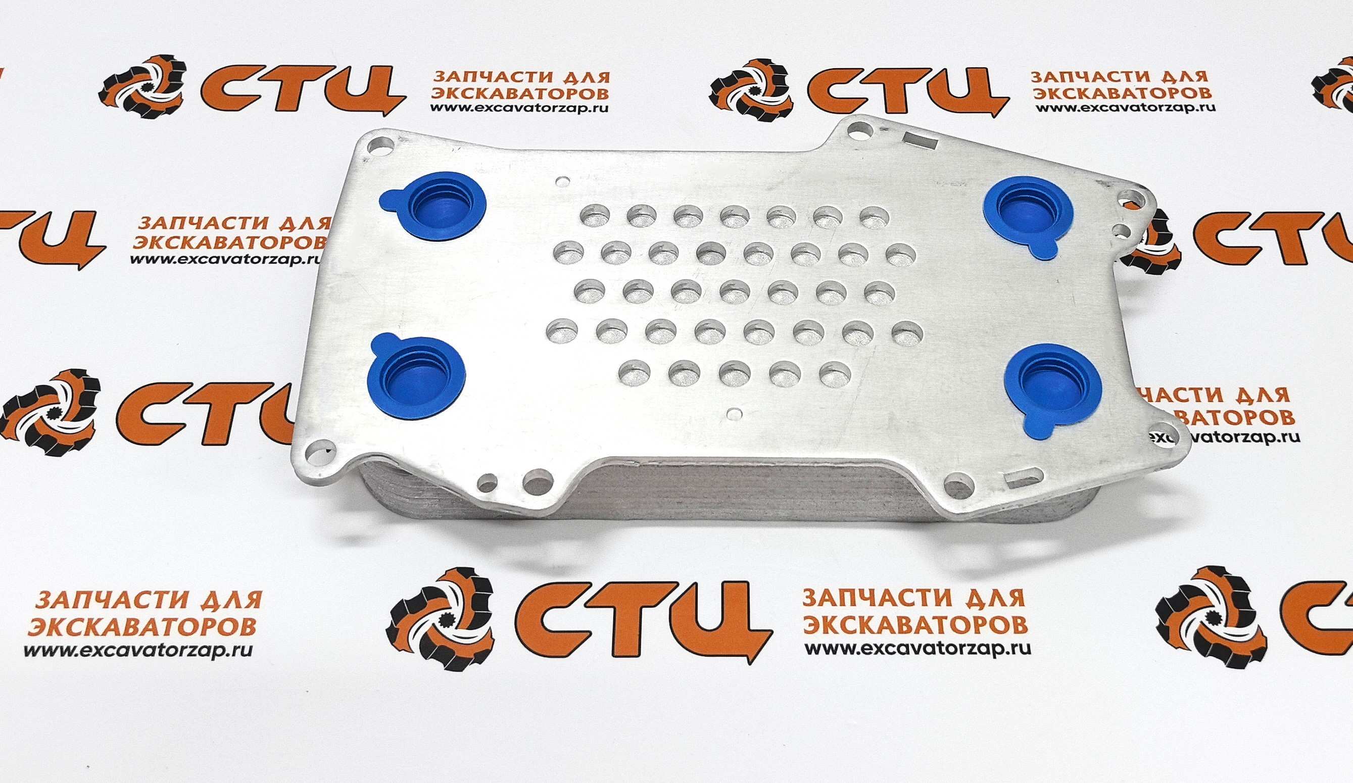 Радиатор масляный 04912103 (маслоохладитель, теплообменник) экскаватора погрузчика VOLVO BL61, 71