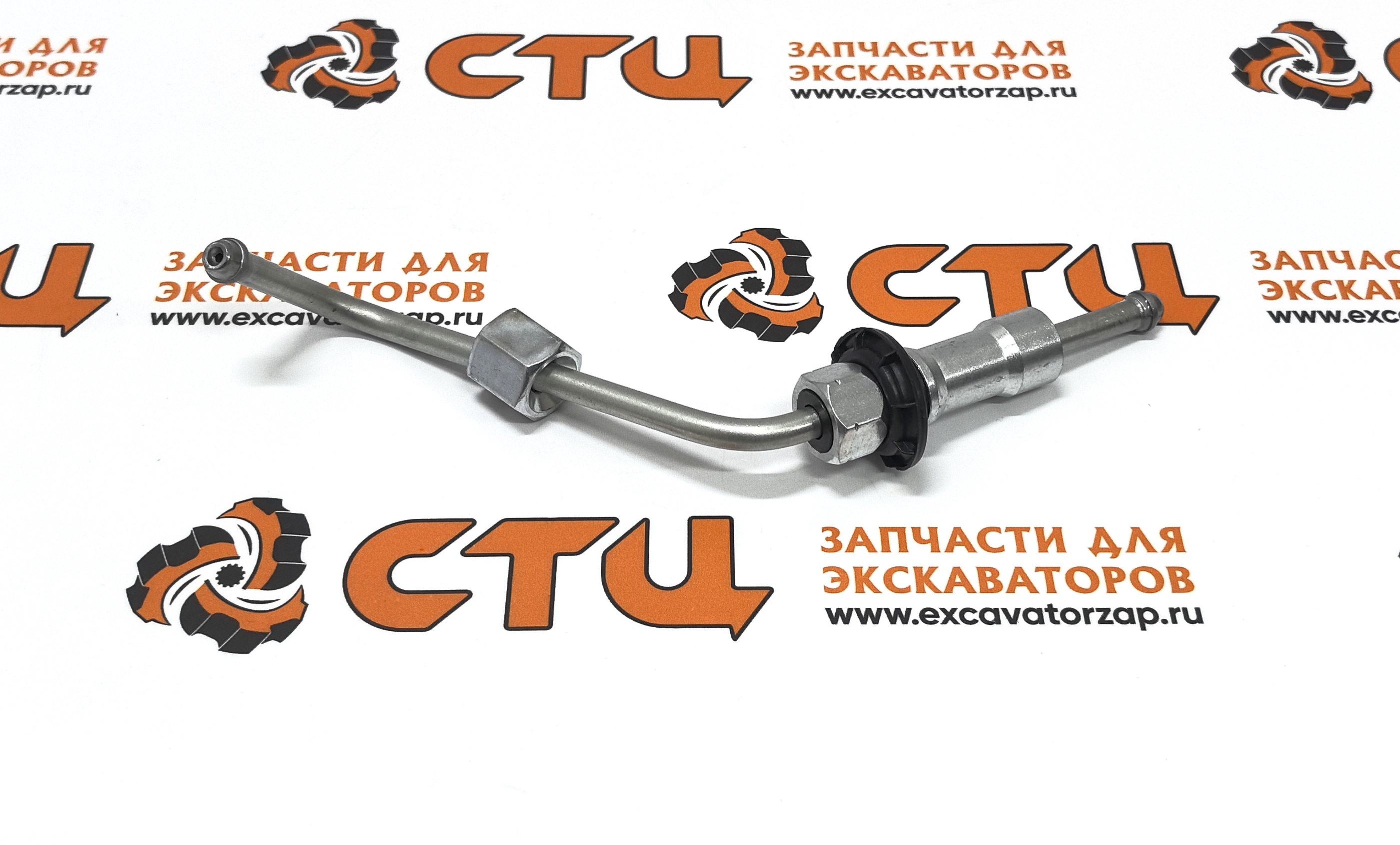 Трубка топливная 3525A211 (аналог) топливная рампа - форсунка 1-го цилиндра двигателя PERKINS