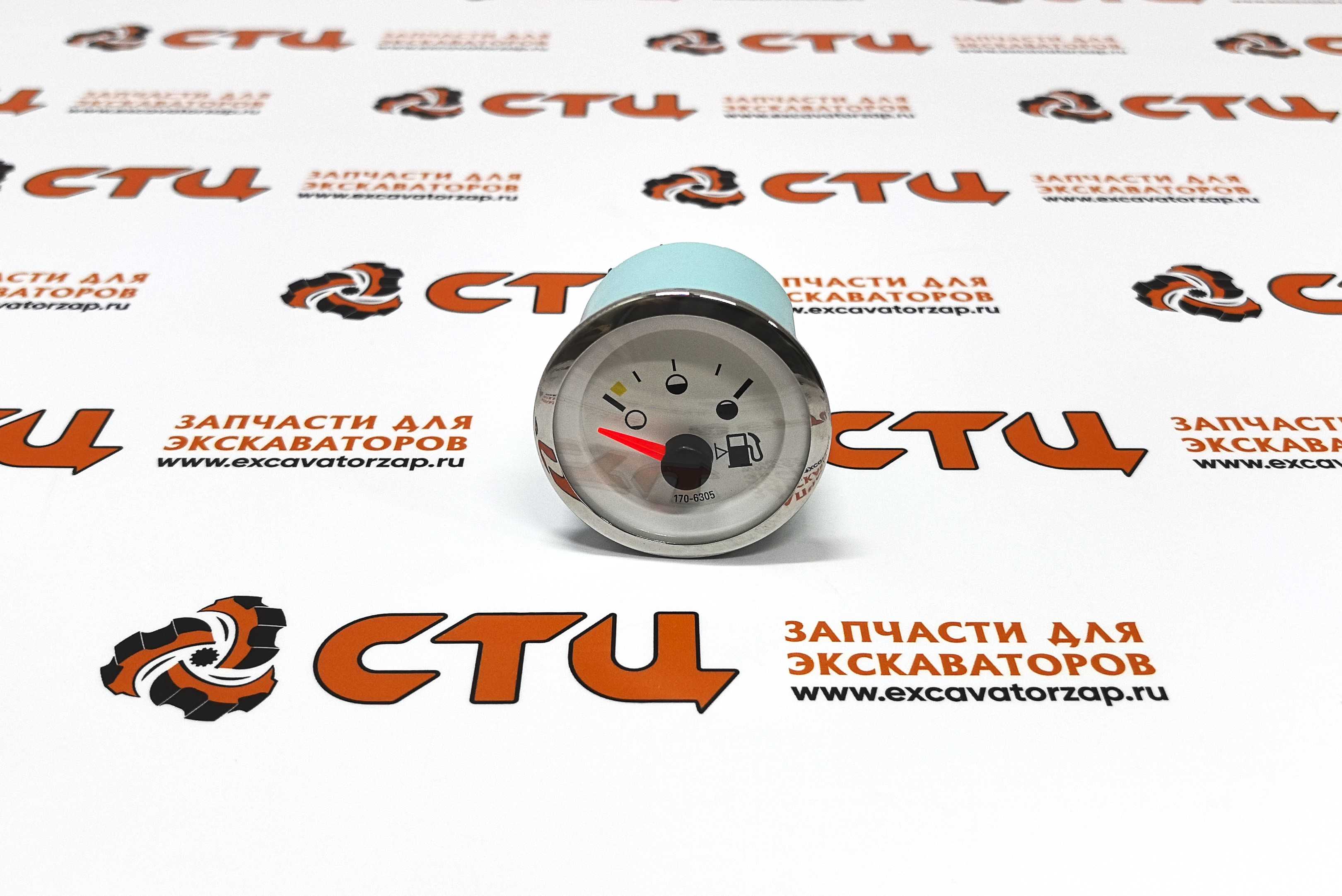 Указатель 170-6305, 1706305 уровня топлива экскаватора погрузчика 414E, 416D, 416E, 420D, 420E, 422E, 424D, 428D, 428E, 430D, 430E, 432D, 432E