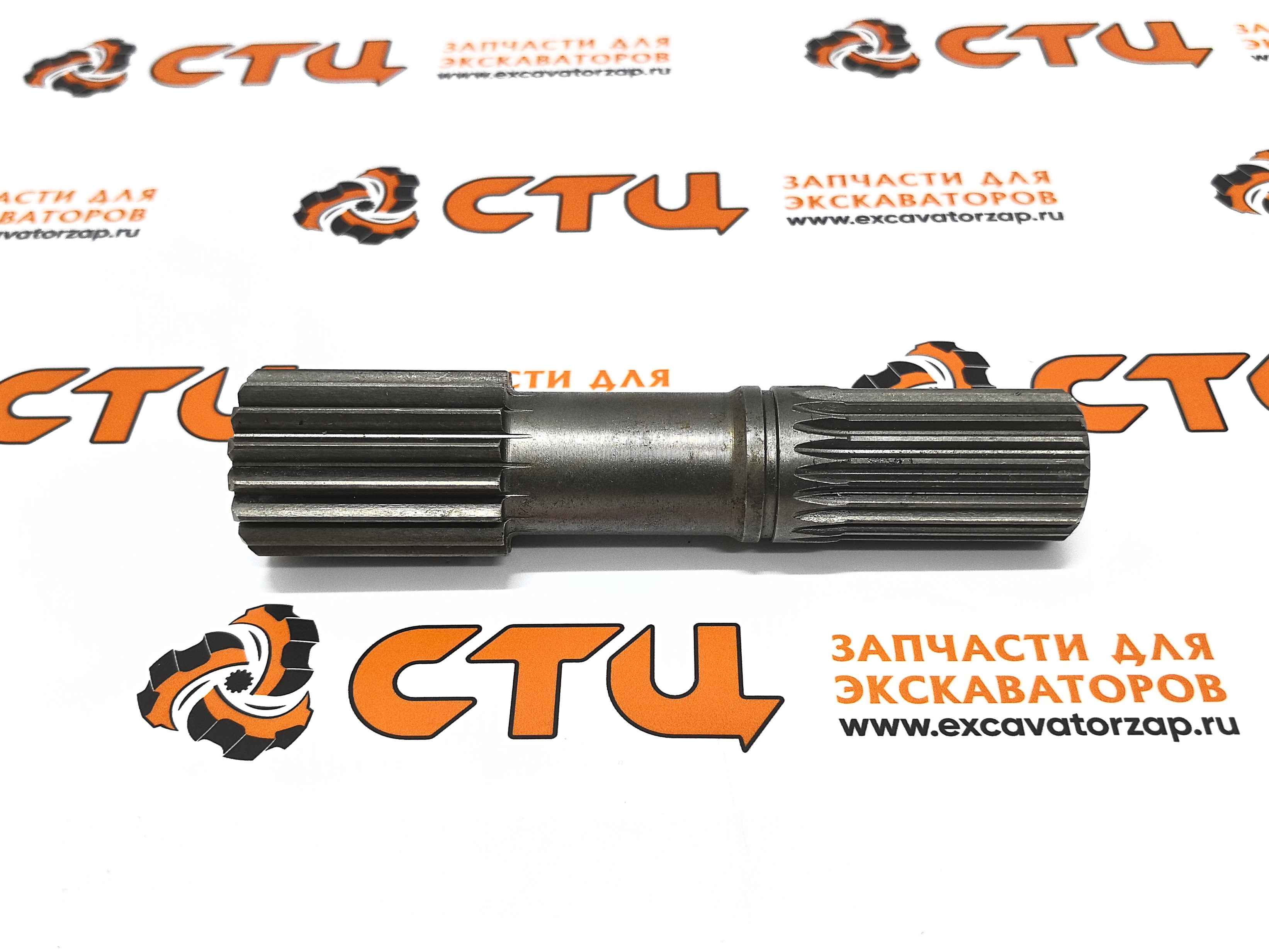 Вал приводной (полуось) 4475.305.197, 4475305197, 4475-305-197 переднего моста экскаватора погрузчика CAT 416C, 416D, 420D, 424D, 426C, 428C, 428D, 430D, 432D, 436C, 438C, 438D, 442D