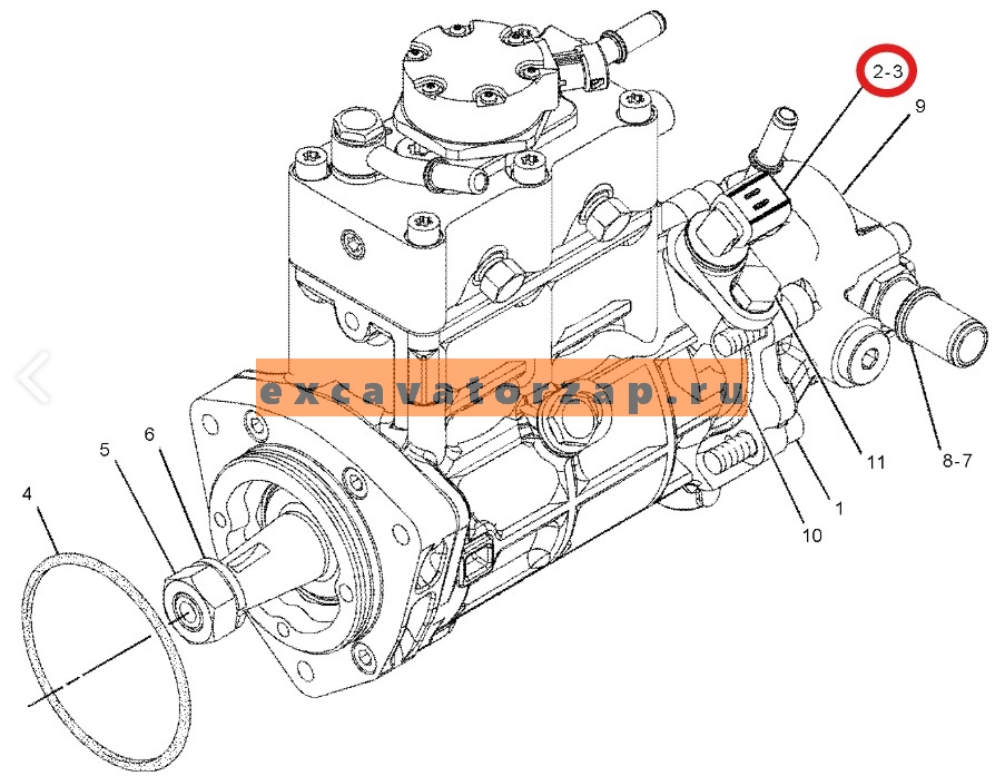 Запчасти для двигателя PERKINS