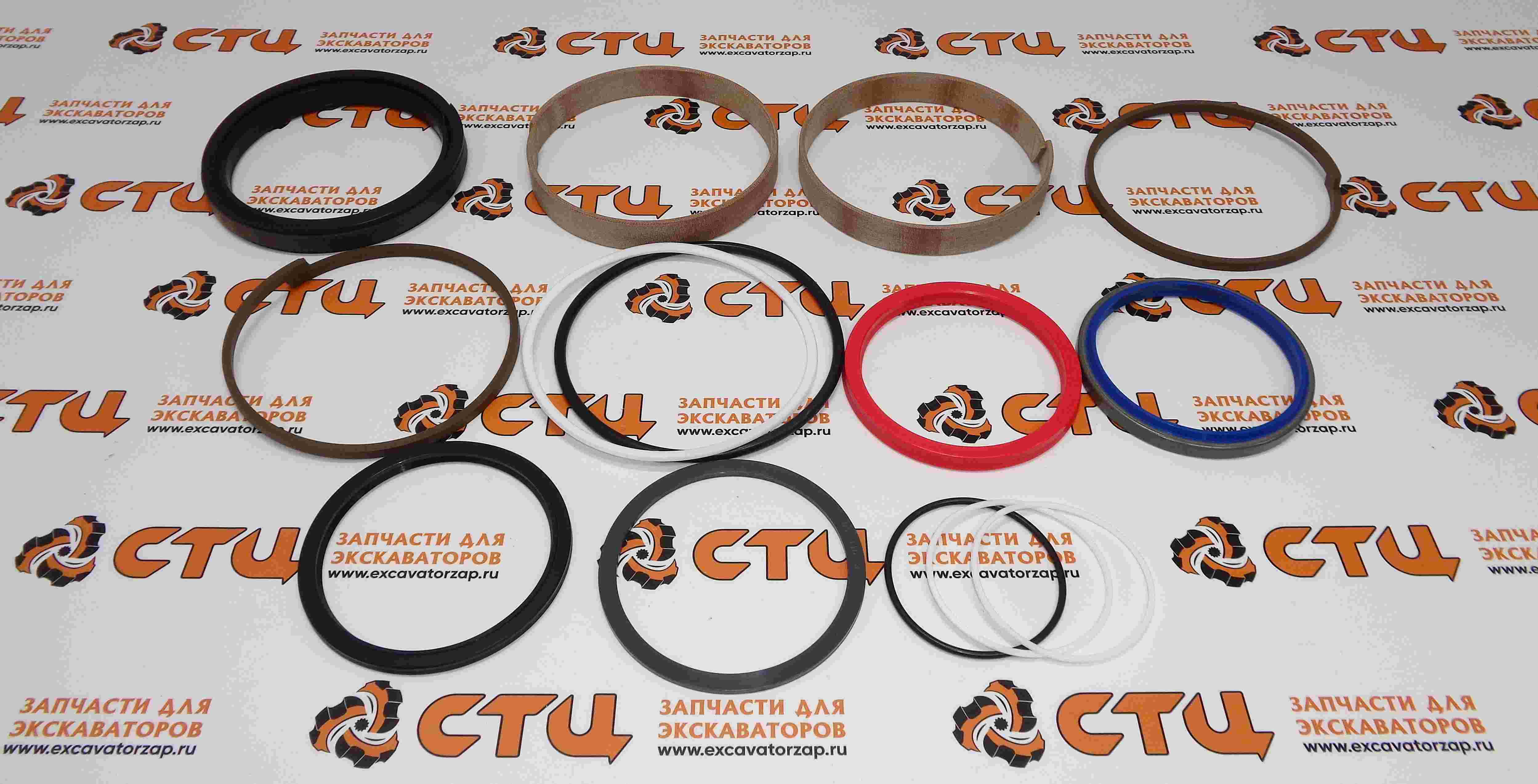 Ремкомплект 31Y1-15545 гидроцилиндра ковша экскаватора Hyundai R290, R300, R305