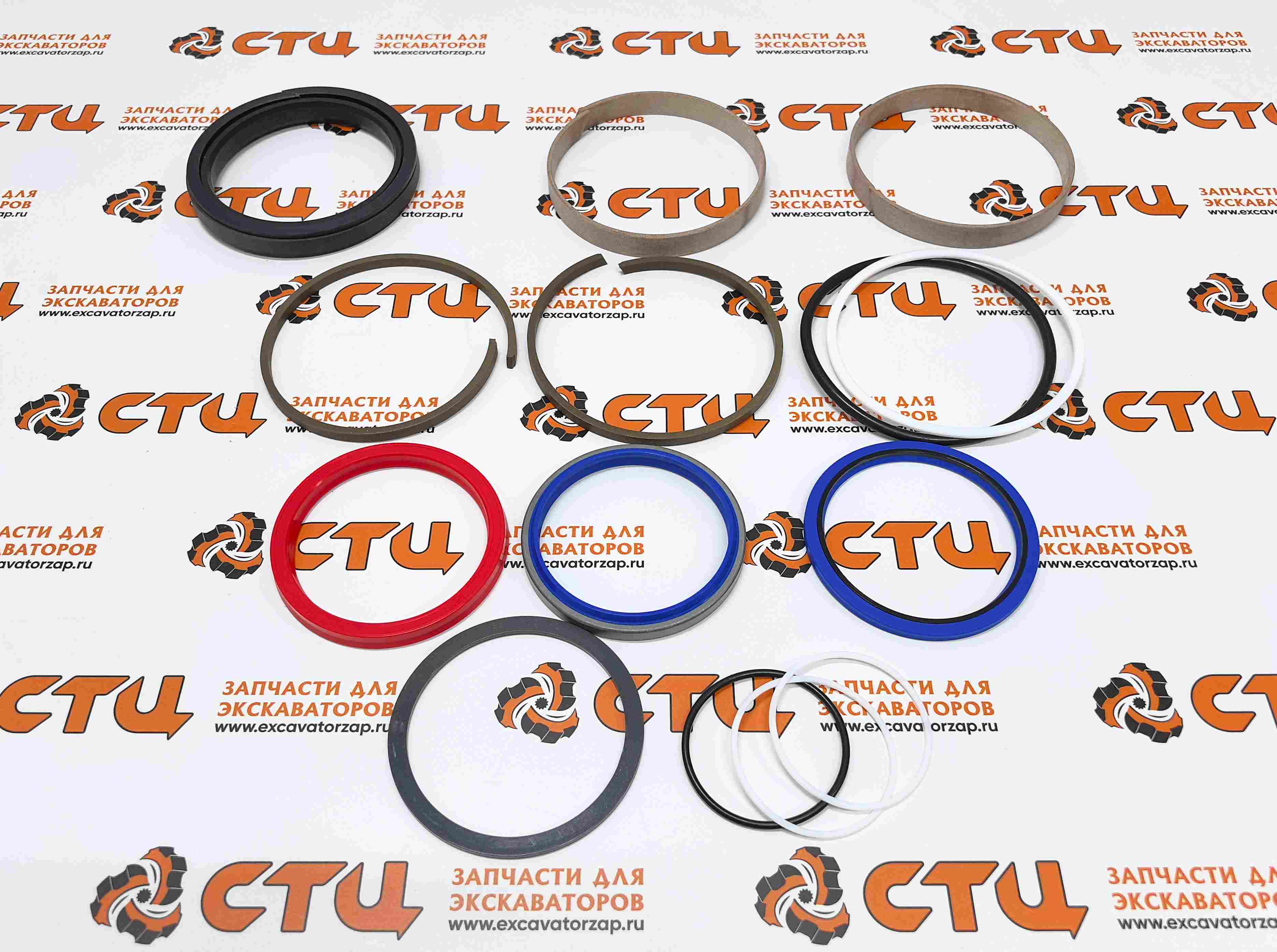 Ремкомплект 31Y1-15705 гидроцилиндра ковша экскаватора Hyundai R200, R210