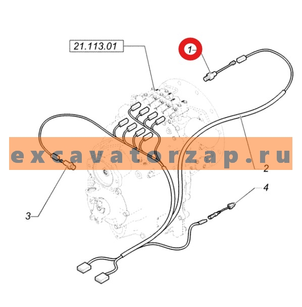 Запчасти для New Holland b90, b110, b115