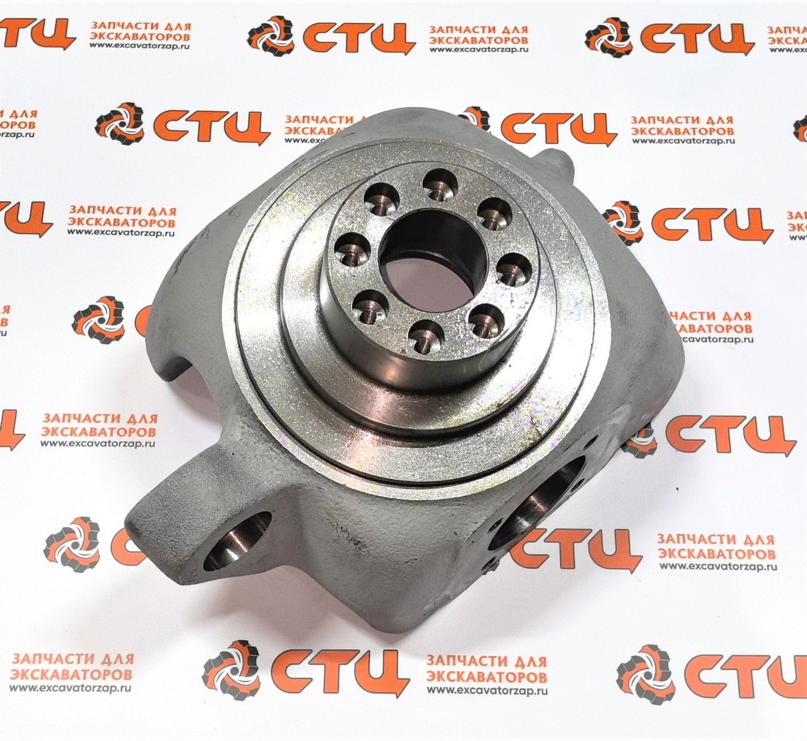 Кулак поворотный 4475.304.196, 4475304196, 4475-304-196 левый переднего моста экскаватора поргузчика Hyundai H940S