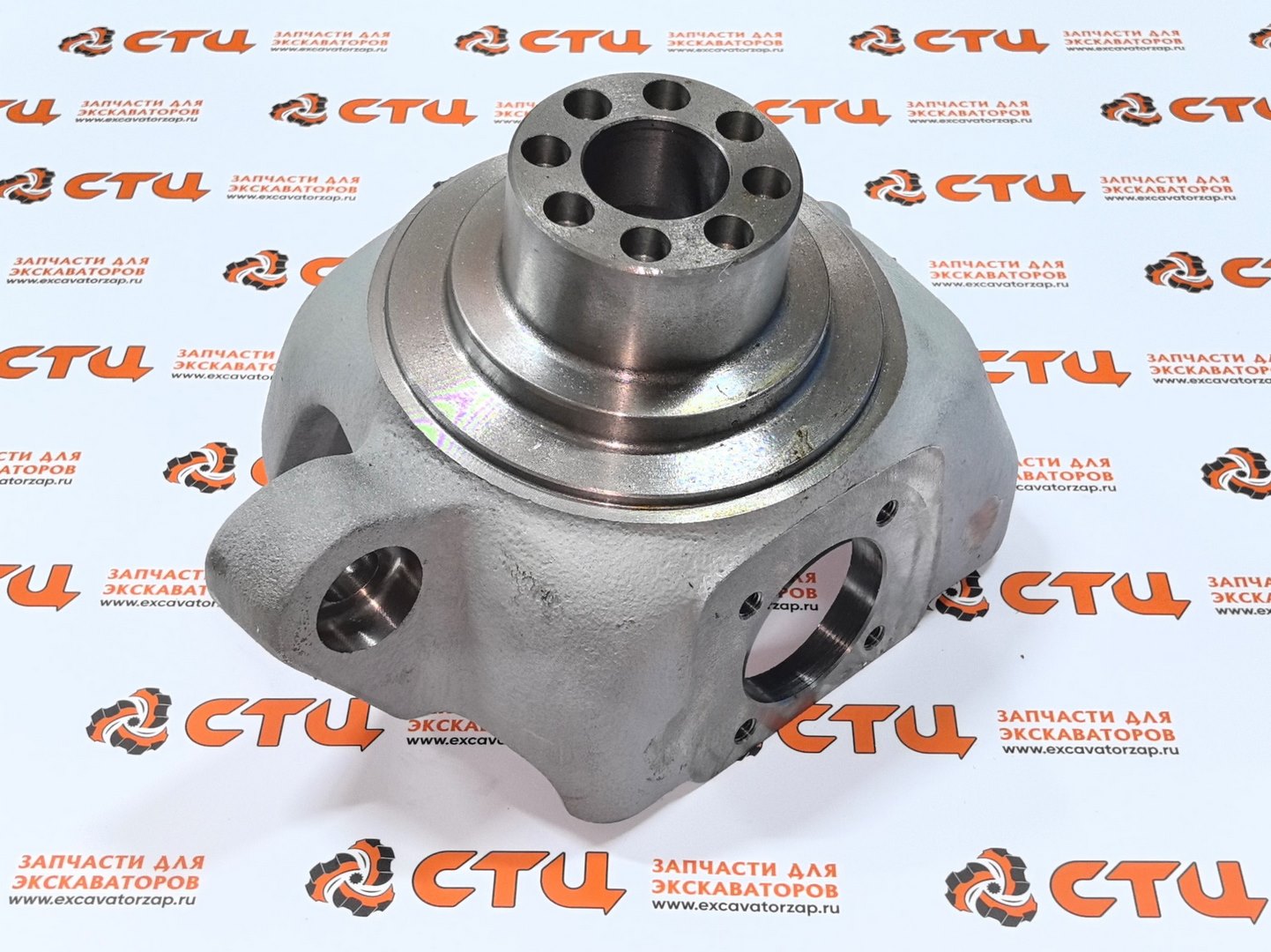 Кулак поворотный 4475.304.196, 4475304196, 4475-304-196 левый переднего моста экскаватора поргузчика Hyundai H940S