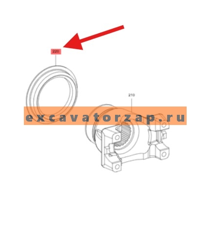 Запчасти Hidromek 102B/102S
