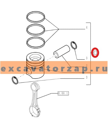 Запчасти для New Holland b90, b110, b115