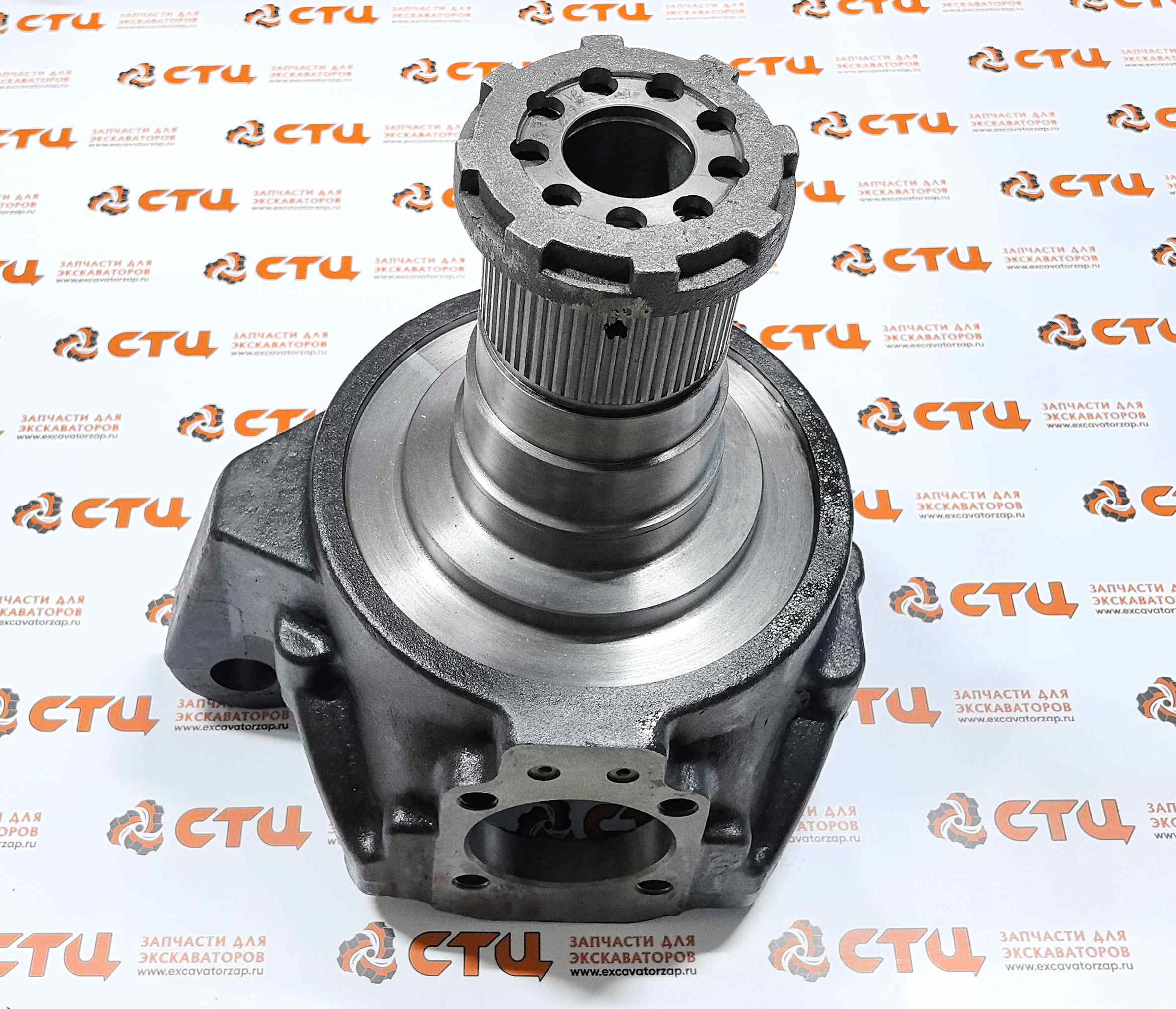 Кулак поворотный ZGAQ-03226 левый моста экскаватора HYUNDAI HW210, R210W-9, R210W9A, R210W9AMH, R210W9MH, R210W9S