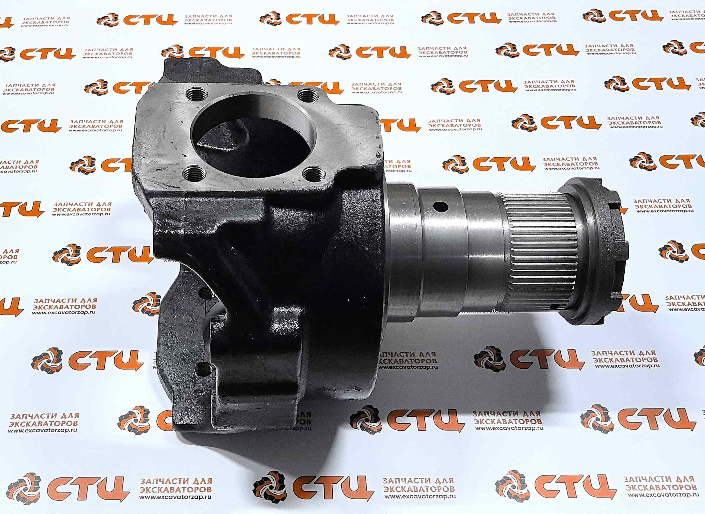 Кулак поворотный ZGAQ-03227 правый моста экскаватора HYUNDAI HW210, R210W-9, R210W9A, R210W9AMH, R210W9MH, R210W9S