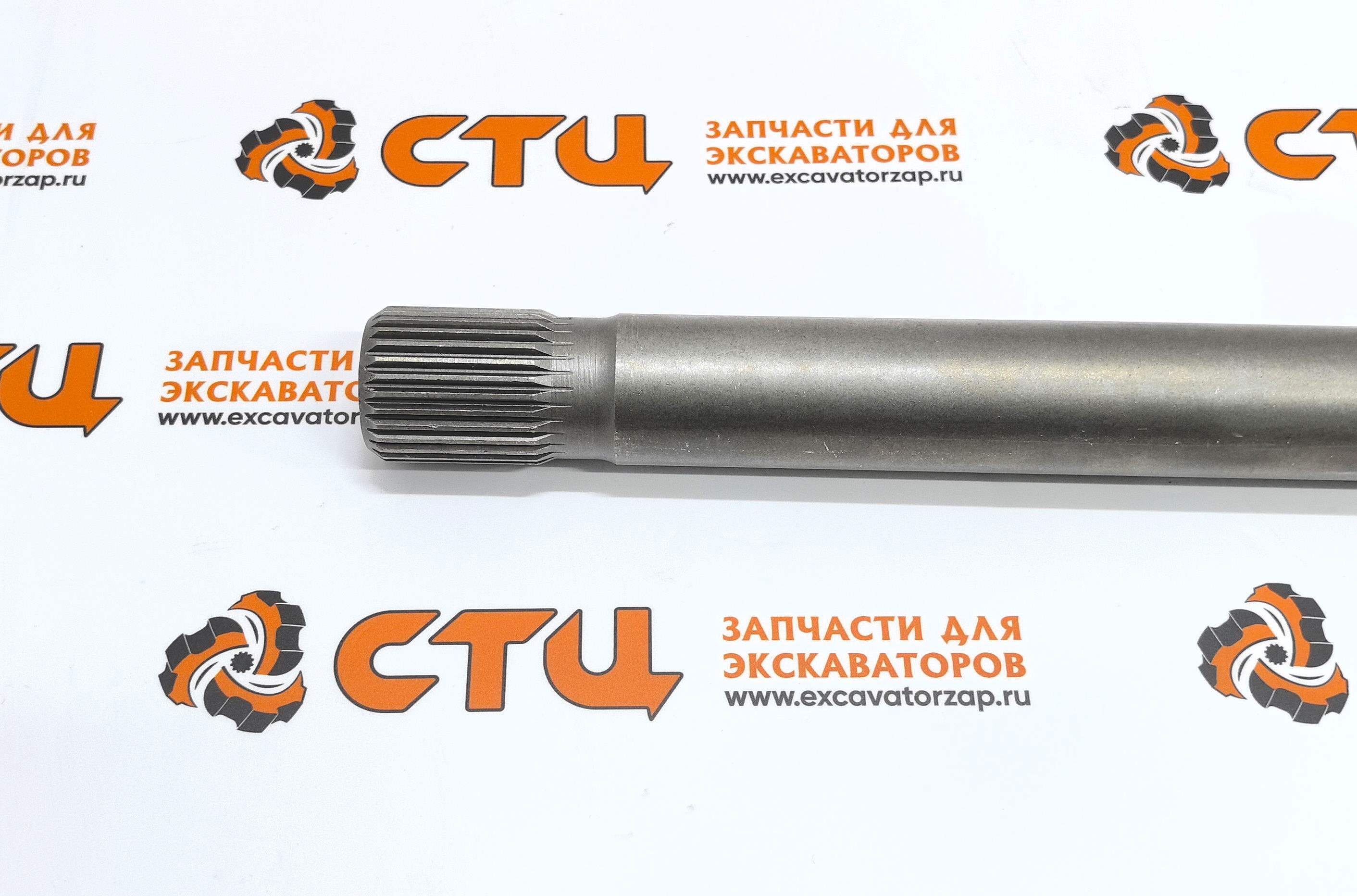 Полуось 4472.348.080, 4472348080, 4472-348-080 (АНАЛОГ) заднего моста экскаватора HYUNDAI R160W9A, R170W7, R170W7A, R170W9, R170W9S, R180W9A, R180W9S