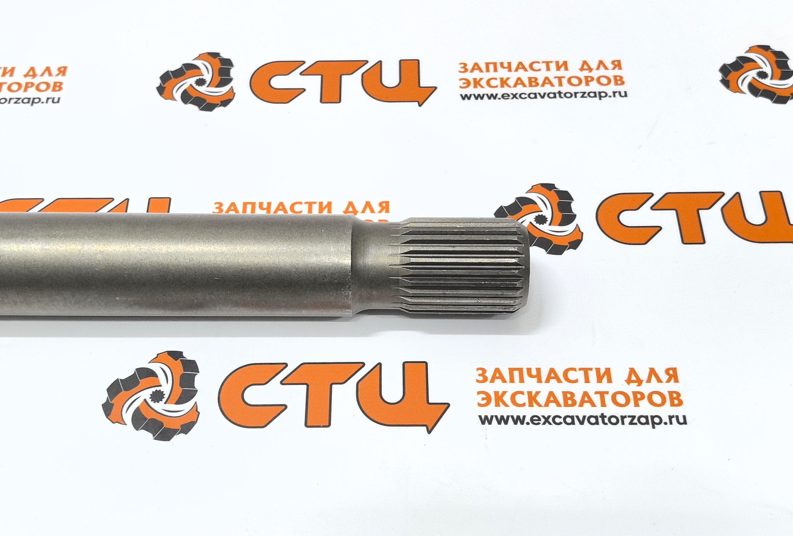 Полуось 4472.348.080, 4472348080, 4472-348-080 (АНАЛОГ) заднего моста экскаватора HYUNDAI R160W9A, R170W7, R170W7A, R170W9, R170W9S, R180W9A, R180W9S